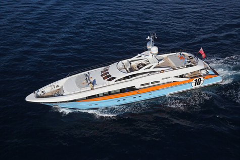 Yacht charter in Naples Heesen Aurelia 37 m