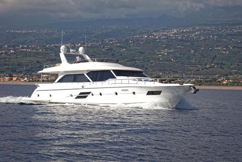 Yacht charter in the Cote d'Azur  24m ENJOY