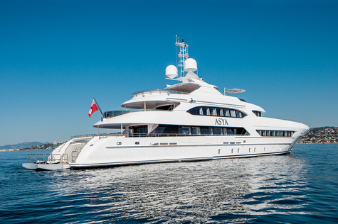Yacht charter in Ibiza Heesen ASYA